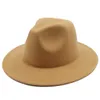 Chapeau Fedora pour enfants, casquette Panama en feutre pour garçons et filles, à large bord, pour Halloween, noël, mascarade, anniversaire