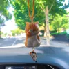 Dekorationer söt anime dekoration intressant nöd husdjur katt auto bakspegel spegelhänge för bil presentinredningar AA230407