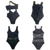 Designer Impresso Swimwear Women One Piece Swimsuit Sexy Hollow Bathing Suit Swimshith Swimshit