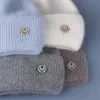 Beanieskull bonés vendendo chapéu de inverno real pele de coelho chapéus de inverno para mulheres moda quente beanie chapéus mulheres sólida adulto capa cabeça boné 231108