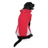 Dog Raincoat,Adjustable Water Proof Pet Clothes, Lightweight Rain Jacket with Reflective Strip,Easy Step in Closure,Dog Outfits Dog Jacket,Black