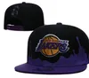 Лос-Анджелес Лейкерс бейсболки 2023-24 унисекс модная хлопковая бейсболка Snapback шляпа для мужчин и женщин шляпа от солнца с вышивкой весна-лето кепка оптовая продажа шапочки a3