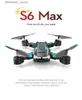 DRONES S6 MAX DRONE 8K Professional HD Aerial Photography Dual Camera Folding Aircraft 3 Side Hinder Undvikande RC Quadcopter Toys Q231108