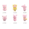 Decorations Fragrance Perfume Clip Cute Net Red Piggy Conditioning Air Outlet Aroma Diffuser Car Interior Products Female Pink AA230407