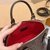 Alma Shell Bag Дизайнерская сумка-тоут Женская дорожная сумка Роскошный клетчатый кошелек на молнии Letter_bag Брендовое женское седло Сумка для покупок Модная ручная сумка для мужчин Подарок