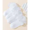 Chaussettes pour enfants 10 paires/lot de chaussettes de princesse de danse en coton blanc sueur douce dentelle pour enfants né bébé fournitures unisexe 230408