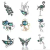 Broszki Dmari luksusowa biżuteria iluzoryczna abalone skorupa lapki Pins Zwierzęta Owady Odznaka Dziwna akcesoria Kobiet Bożka do ubrania