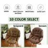 Cushion/Decorative Pillow Thick Warm Seat Cushion Orthopedic Pillow Home Office Chair Semi-Enclosed Car Pad Sets Dining 210716 Drop De Dh3Ix