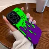 Leather Fashion Cool Melty Design Phone Case For iphone 15 14 13 12 11 Pro Max 15 Plus Fashion Soft Silicone Back Cover