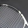 テニスラケットユニセックスプロフェッショナルテニスラケットストリング45-50ポンドラケットテニスカーボンファイバートップマテリアルスポーツトレーニングテニスラケットバッグQ231109