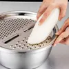 New Silver Portable Küche Edelstahl Waschbecken Filter/Stahlplatte/Schüssel 26 Multifunktional, ungiftig, geruchlos, sicher zu bedienen