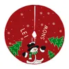 Рождественские украшения Юбка-елка Мультфильм Санта-Клаус Снеговик Рождественские украшения Noel Happy 2024 Веселый декор