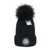 Lujo de punto Monclar True Hairball Beanie Diseñador Sombrero de lana para mujer Carta Marca de moda de invierno Hip Hop Sombrero de hombre engrosado Viaje al aire libre Esquí usable f3