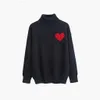 Erkek Hoodies Sweatshirts Kadın Sweaters Tasarımcı Sweater Aşk ve Beart A Women Lover Külot Örme Crewneck Belktleneck Temel Uzun Kollu Giyim