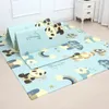 Tapis pour bébé Tapis de jeu 200 * 180 cm Tapis XPE 1 CM d'épaisseur Tapis de dessin animé Tapis de jeu pour enfants Tapis antidérapant pliable Tapis de jeu pour enfants Tudiofun Jouets pour bébés 231108