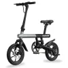 14 inç katlanır elektrikli bisiklet 36V 350W Protable Mini Elektrikli Bisiklet Yetişkinler için Kadın Kız Ebike Mobil Uygulama Pembe Yeşil