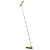 Floor Lamps Full Copper Living Room Lamp Bedroom Bedside Lights Sofa Corner Standing Study Decorative Table Light