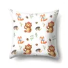 Pillow Cartoon Cover Animal Case Creative Home Deocs Throt Pillowsws for Living Room Sofá Quarto Cadeira