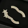 Spilla di design Spilla Spille Spille 18 carati placcato oro argento rame Gioielli da sposa Regali Abito di lusso Spilla Abito da festa di nozze Accessori gioielli Regali