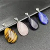 Dekoratif figürinler fjx111 birincil renk zanaat taş kolye kolye kristal aksesuarları Avrupa ve Amerika'da iyi satıyor