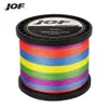 Linha de trança Jof 8strand Sixed Line de pesca Multifilamento 300m 500m 1000m Pesca de carpa Japaneses de pesca japonesa Linha de pesca Engrenagem de pesca 230407