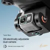 Drones S116 évitement d'obstacles 8K Drone moteur sans brosse photographie aérienne double caméra positionnement de flux optique 50x Zoom quadrirotor Q231108