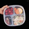 Bowls Compartment Plate Baby Tray Eating Stainless Steel Platter Kitchen Supply 304 Toddler Household Tableware Divided Serving