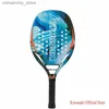 Tennis Rackets Kawasaki Beach Tennis Racket Carbon and Glass Fiber Soft Face Tennis Padd Racquet with Protective Bag Cover Q231109