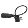 Freeshipping 20Pcs Mini USB Jack to 35mm female Headphone Earphone Adapter Audio Cable Cord Opaxq