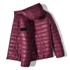 Heren Designer Dames stenen jas eiland Dubbele rits dames lichtgewicht dunne parka's puffer jassen jas winter modemerk bovenkleding borduurbadge kleding