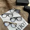 2023 New luxury designer sunglasses Xiaoxiang's same type of glasses myopic plain looking divine tool can paired with CH3441 large chain frame and flat lens for women