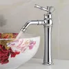 Bathroom Sink Faucets Fashion Type Crystal Handle Faucet Countertop Basin Brass Mixer Tap With Swivel Spout El Torneira ZR606