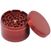 Manual Herb Tobacco Grinders Smoking Metal Hand Mechanical Grinders Cutting Leaves Device 40mm to 63mm