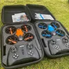 Drones V8 Inductiebesturing VR Mini Drone 4k HD Luchtfotografie RC Helikopters Speelgoedcadeaus WiFi FPV Quadcopter Met camera Gratis retour Q231108