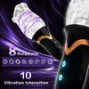 Masturbador automático vibratório rotativo masculino masturbador copo com 8 rotação 10 vibração elétrica bolso buceta boquete brinquedos sexuais para homem