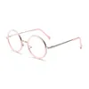Солнцезащитные очки рамы моды Zilead Vintage Retro круглые металлические каркасы для женщин мужчины отражают киоск чистый унисекс оптический рецепт Eyegla