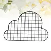 Frames Wire Wall Grid Panel For Po Display Cloud Shaped Storage Holder Picture Stand Creative