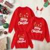 Passende Familienoutfits Weihnachten Passende Familienoutfits Schneemann Jersey Weihnachtspullover Mama Papa Baby Wintershirt Paar Kleidungsset Kinder Baby Pullover 231107