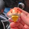 s Cute Anime Little Hamster Ornaments Auto Center Console Decorazione Bambola per accessori per interni auto AA230407