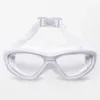 Goggles 2022 Kids Goggles Erkeklerin Su Geçirmez ve Boz Anti HD Yüzme Gözlükleri Kızların Büyük Kutu Yüzme Kapağı Çocuk Yüzme Gözlük Seti P230408