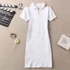 Womens Designers Casual Dresses Summer Dress Fashion 100% Cotton Shirt Clothing A-Line Skirt Fresh Sweet multiple colour Asian siz217M