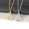 Chains Mustard Seed Faith Christian Charm Round Necklaces Women Fashion Jewelry Stainless Steel Geometry Collier Femme
