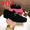 F7/11Model Designer Brand Sapatos masculinos casuais preguiçosos de couro pontudo