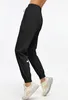 ll Womens Yoga Jogging Push Fitness Sweatpants Soft High Waist With Zipper Pockets Casual Pants 5 Colors YDK06