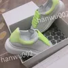 Gorący zwykli mężczyźni kobiety modne buty z koronkową płaską platformą designerka sneaker czarna oryginalna skórzana poduszka sneake