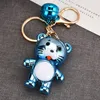 Keychains Creative Space Anime Keychain Fashion Car Bag Pendant Key Ring Trend Animal Astronaut Chains Couple Gifts AccessoriesKeychains