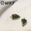 Ожерелья с подвеской WT-C302, высокое качество, желтый кристалл, сподумен, синий апатит, модная красота для женщин в подарок, всегда приятные подвески