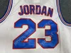 Michael MJ 23 Tune Squad Space Jam Basquete Jersey Filme Masculino Todos Ed White Jerseys Tamanho S-3XL Top Quality