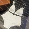 Hög midja badkläder triangelmärke sexig bikinis kvinnor strand baddräkt lady party bikini set