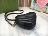 Sac à main du concepteur supérieur pour femmes sacs à bandoulière Sac à bandoulière Luxury Designer Womens Handbag Heart Love Sac avec des sacs de mode en cuir à longue sangle Sacs de marque